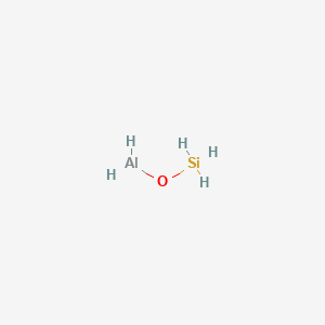molecular formula AlH5OSi B14146297 Alumanyloxysilane CAS No. 37361-47-0