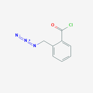 molecular formula C8H6ClN3O B14146324 2-(azidomethyl)benzoyl Chloride CAS No. 289712-58-9