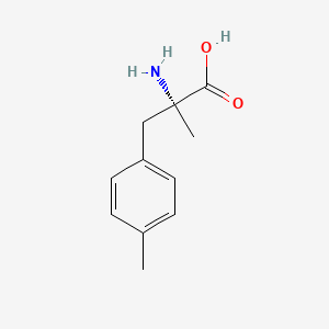 molecular formula C11H15NO2 B14146330 D-Phenylalanine, alpha,4-dimethyl- CAS No. 422568-69-2
