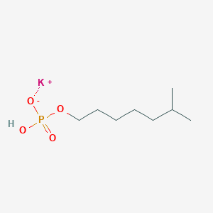 molecular formula C8H18KO4P B14146443 Isooctyl dihydrogen phosphate, potassium salt CAS No. 1135291-27-8