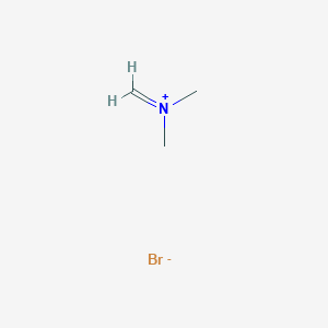 molecular formula C3H8BrN B14146465 N,N-Dimethylmethaniminium bromide CAS No. 16513-42-1