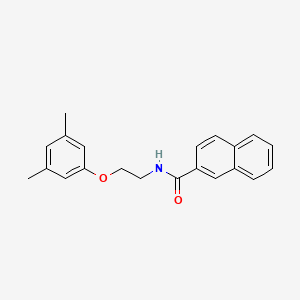 molecular formula C21H21NO2 B14146562 N-(2-(3,5-dimethylphenoxy)ethyl)-2-naphthamide 