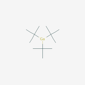 molecular formula C12H27Ga B14146574 Gallium, tris(1,1-dimethylethyl)- CAS No. 55681-99-7