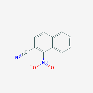 molecular formula C11H6N2O2 B14146734 1-Nitro-2-naphthalenecarbonitrile CAS No. 1885-78-5