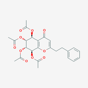 molecular formula C25H26O10 B14146741 Agarotetrol Impurity 1 CAS No. 69809-23-0