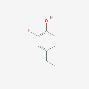 molecular formula C8H9FO B14146986 4-Ethyl-2-fluorophenol CAS No. 326493-66-7