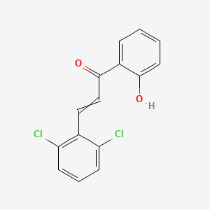 molecular formula C15H10Cl2O2 B14147198 2,6-Dichloro-2'-hydroxychalcone CAS No. 73110-44-8