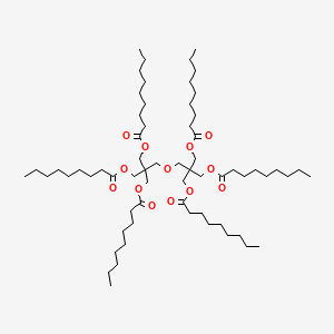 molecular formula C64H118O13 B14147293 Dipentaerythritol hexanonanoate CAS No. 64704-32-1