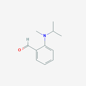 molecular formula C11H15NO B1414746 2-[methyl(propan-2-yl)amino]benzaldehyde CAS No. 1021239-93-9