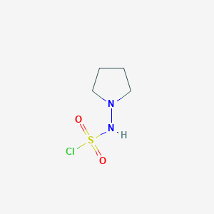 molecular formula C4H9ClN2O2S B14147489 Pyrrolidin-1-ylsulfamyl chloride CAS No. 89316-31-4