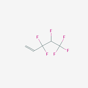 molecular formula C5H4F6 B14147557 Hexafluoropentene CAS No. 2375-68-0