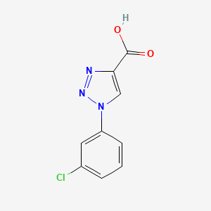 1-(3-chlorophenyl)-1H-1,2,3-triazole-4-carboxylic acid