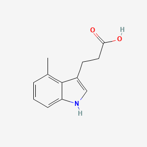 3-(4-methyl-1H-indol-3-yl)propanoic acid