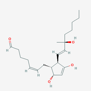 molecular formula C21H34O4 B14147810 (15S)-15-Methyl-pgf2-alpha 1,9-lactone CAS No. 62411-08-9