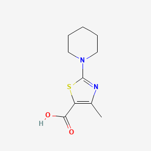 4-Methyl-2-piperidin-1-yl-1,3-thiazole-5-carboxylic acid