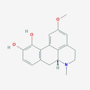 molecular formula C18H19NO3 B141479 2-Methoxyapomorphine CAS No. 126874-79-1