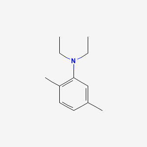 molecular formula C12H19N B14147970 N,N-diethyl-2,5-dimethylaniline CAS No. 3995-37-7