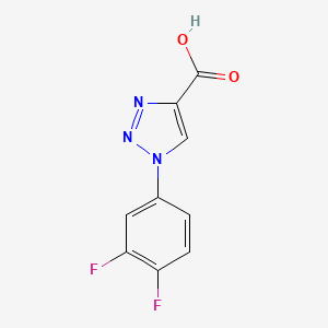 1-(3,4-Difluorophenyl)-1H-1,2,3-triazole-4-carboxylic acid