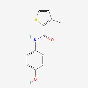 N-(4-hydroxyphenyl)-3-methylthiophene-2-carboxamide