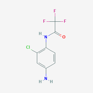 N-(4-amino-2-chlorophenyl)-2,2,2-trifluoroacetamide