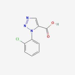 1-(2-chlorophenyl)-1H-1,2,3-triazole-5-carboxylic acid