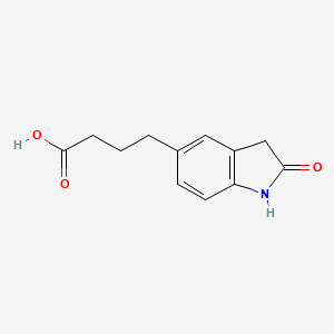 4-(2-oxo-2,3-dihydro-1H-indol-5-yl)butanoic acid