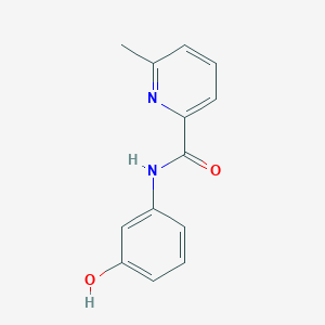 N-(3-hydroxyphenyl)-6-methylpyridine-2-carboxamide