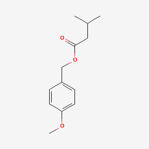 molecular formula C13H18O3 B14148394 Anisyl isovalerate CAS No. 101267-99-6