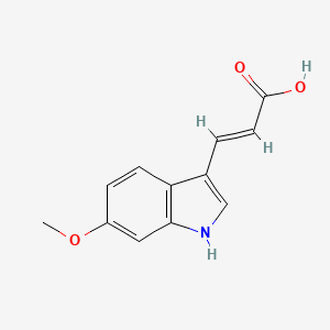 3-(6-Methoxy-1H-indol-3-yl)-acrylic acid