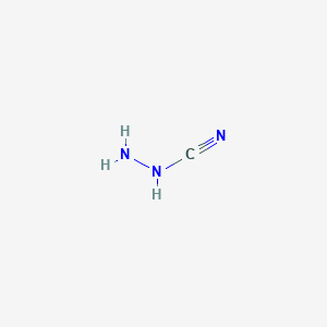 molecular formula CH3N3 B14148488 Aminocyanamide CAS No. 4463-94-9