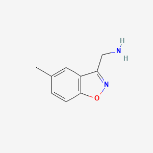 (5-Methylbenzo[d]isoxazol-3-yl)methanamine