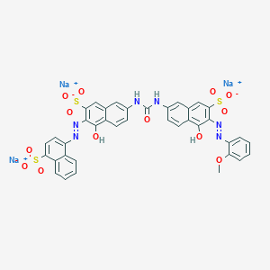 molecular formula C38H25N6Na3O13S3 B14148512 Direct Red 26 CAS No. 3687-80-7