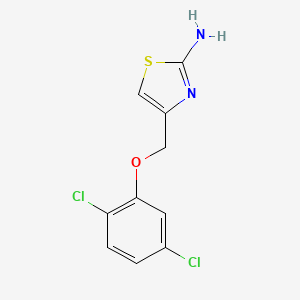 4-[(2,5-Dichlorophenoxy)methyl]-1,3-thiazol-2-amine