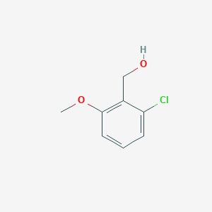 molecular formula C8H9ClO2 B1414855 (2-Chloro-6-methoxyphenyl)methanol CAS No. 1038726-89-4