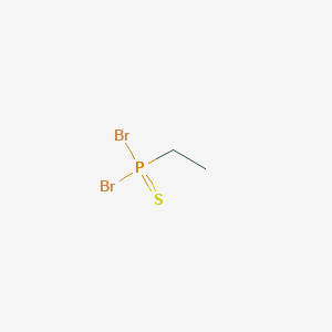 molecular formula C2H5Br2PS B14148550 Ethylphosphonothioic dibromide CAS No. 3931-88-2