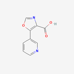 5-(Pyridin-3-yl)oxazole-4-carboxylic acid