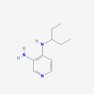 N4-(pentan-3-yl)pyridine-3,4-diamine