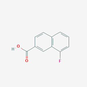 molecular formula C11H7FO2 B14148834 8-Fluoro-2-naphthoic acid CAS No. 5043-22-1