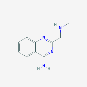 2-[(Methylamino)methyl]quinazolin-4-amine