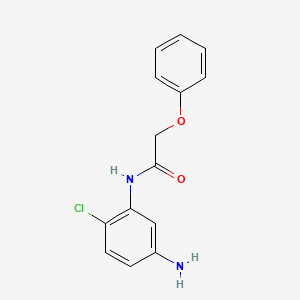 N-(5-Amino-2-chlorophenyl)-2-phenoxyacetamide