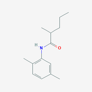 molecular formula C14H21NO B14148951 N-(2,5-dimethylphenyl)-2-methylpentanamide CAS No. 335205-14-6