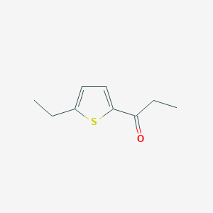molecular formula C9H12OS B14148963 1-(5-Ethylthiophen-2-yl)propan-1-one CAS No. 108223-66-1