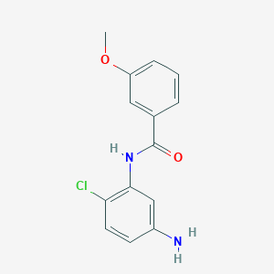 N-(5-Amino-2-chlorophenyl)-3-methoxybenzamide
