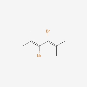 molecular formula C8H12Br2 B14148987 3,4-Dibromo-2,5-dimethylhexa-2,4-diene CAS No. 88919-69-1