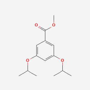 molecular formula C14H20O4 B1414900 Methyl 3,5-Diisopropoxybenzoate CAS No. 94169-62-7