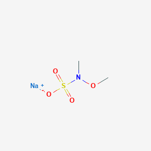 molecular formula C2H6NNaO4S B14149046 sodium N-(methoxymethyl)sulfamate CAS No. 5390-94-3
