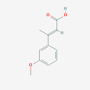 3-(3-Methoxyphenyl)but-2-enoic acid