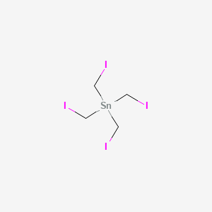 molecular formula C4H8I4Sn B14149090 Stannane, tetrakis(iodomethyl)- CAS No. 89166-39-2
