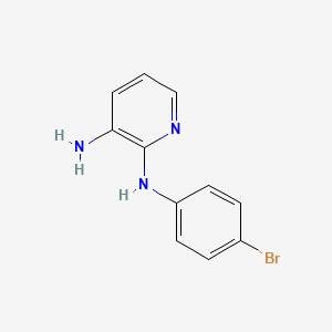 2-N-(4-bromophenyl)pyridine-2,3-diamine