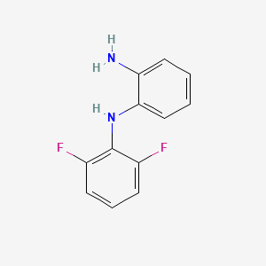 molecular formula C12H10F2N2 B1414940 N1-(2,6-二氟苯基)苯-1,2-二胺 CAS No. 1033225-44-3